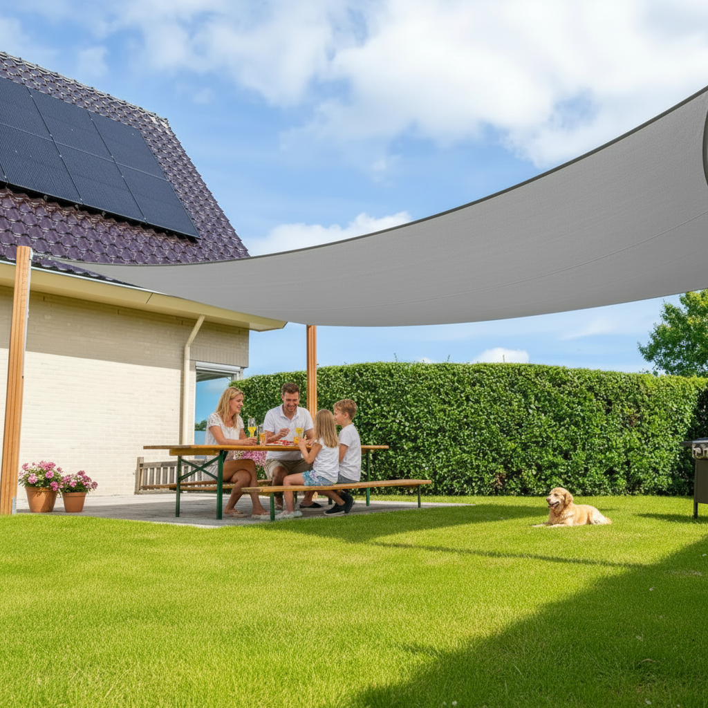 All-Weather Rectangle Sunshade Canopy
