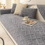 Elegant Non-Slip Polyester Sofa Cover for Waterproof Living Room Protection