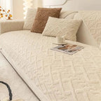 Elegant Non-Slip Polyester Sofa Cover for Waterproof Living Room Protection