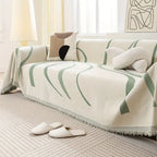 Non-Slip Jacquard Chenille Sofa Cover – Flowing Style