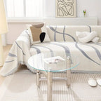 Non-Slip Jacquard Chenille Sofa Cover – Flowing Style