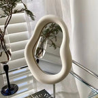 Fluid Form Mirror - Elegant Accent Piece