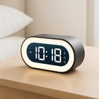 Smart LED Alarm Clock with Night Light – Essential Bedside Timer