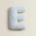 Cozy Fleece Pillows with Alphabet Letter Design – Cotton and Polyester Fill