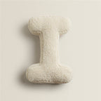 Cozy Fleece Pillows with Alphabet Letter Design – Cotton and Polyester Fill