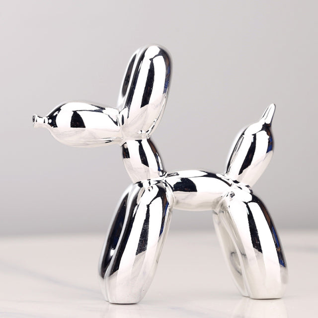 Playful Balloon Dog Figurine – High-Quality Resin Home Decoration