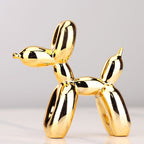 Playful Balloon Dog Figurine – High-Quality Resin Home Decoration