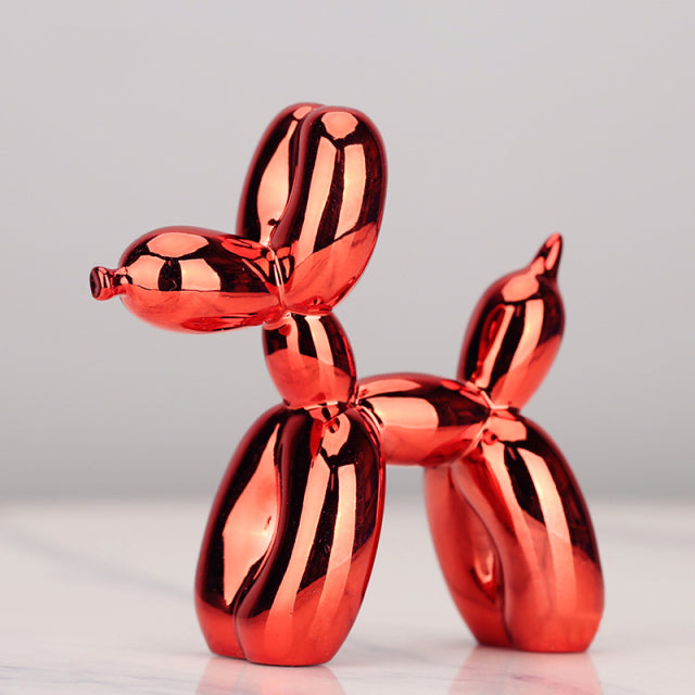 Playful Balloon Dog Figurine – High-Quality Resin Home Decoration