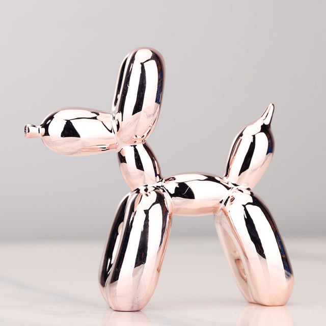 Playful Balloon Dog Figurine – High-Quality Resin Home Decoration
