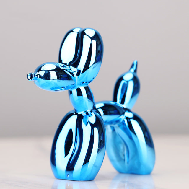 Playful Balloon Dog Figurine – High-Quality Resin Home Decoration