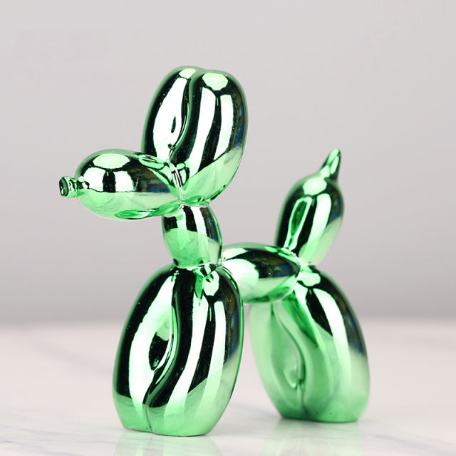 Playful Balloon Dog Figurine – High-Quality Resin Home Decoration