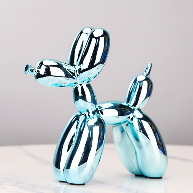 Playful Balloon Dog Figurine – High-Quality Resin Home Decoration