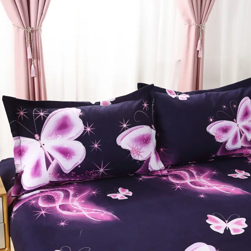 Charming Butterfly Bedding Ensemble for a Cozy Retreat