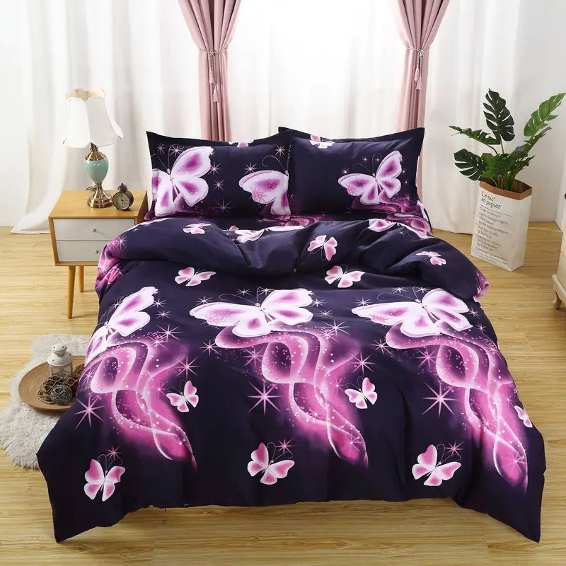 Charming Butterfly Bedding Ensemble for a Cozy Retreat