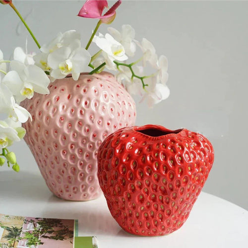 Charming Ceramic Floral Display Vessel