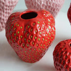 Charming Ceramic Floral Display Vessel