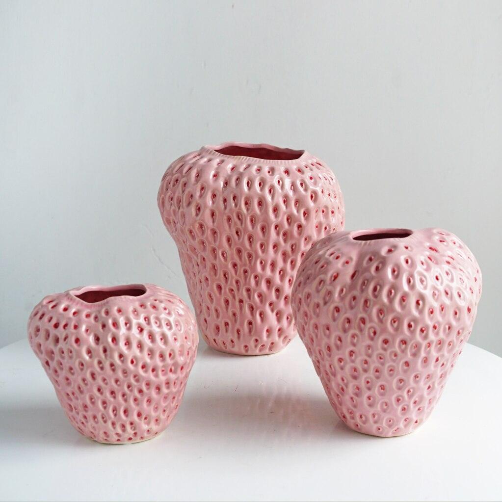 Charming Ceramic Floral Display Vessel