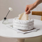 Artistic Ceramic Tissues Dispenser for Stylish Homes