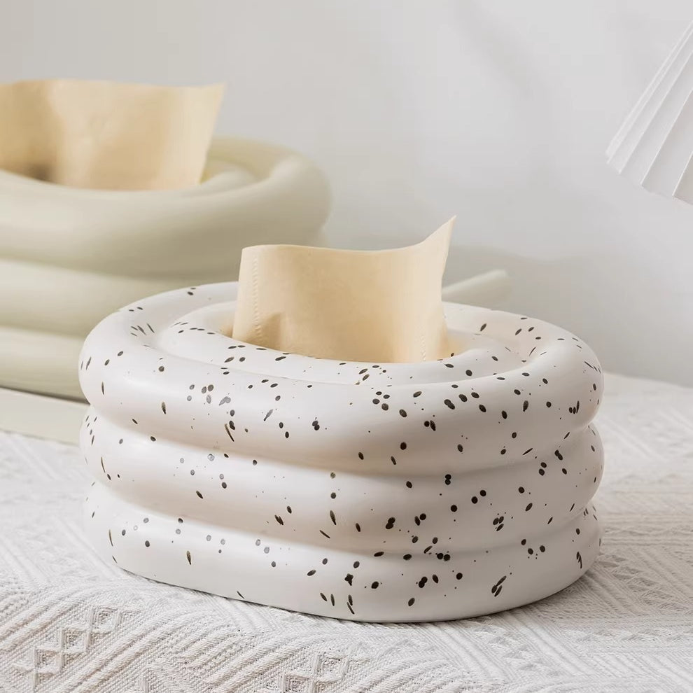 Artistic Ceramic Tissues Dispenser for Stylish Homes