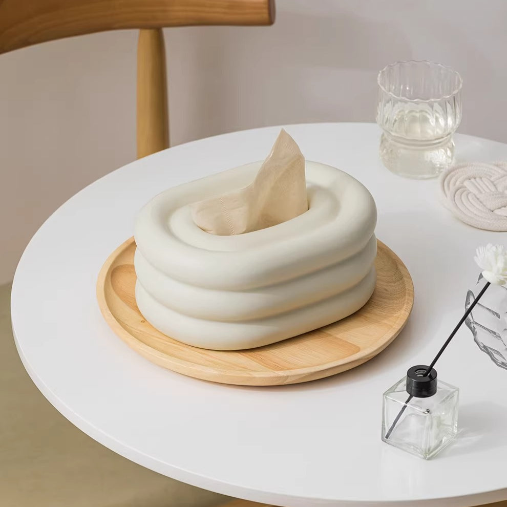 Artistic Ceramic Tissues Dispenser for Stylish Homes