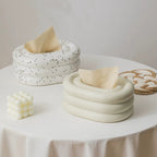 Artistic Ceramic Tissues Dispenser for Stylish Homes