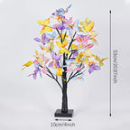 Charming LED Floral Butterfly Lamp