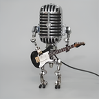 Artistic Robot-Inspired LED Table Lamp