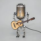 Artistic Robot-Inspired LED Table Lamp