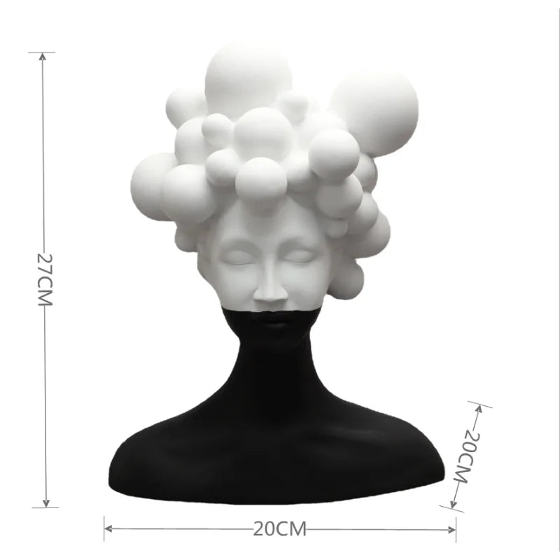 Charming Modern Resin Art Piece