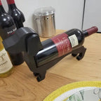 Charming Canine Wine Display Stand