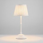 Touch Dimmable LED Table Lamp - Cordless and Rechargeable in Brass