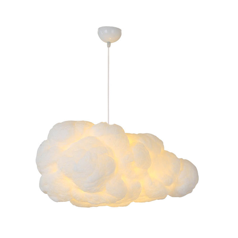 Ceiling Pendant Light in Cloud Shape – White Design