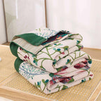 Wildflower | Soft organic cotton throw blanket 2