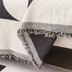 Chenille Sofa Cover with Irregular Windmill Pattern