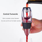 Elegant Wine Decanter Set with Aerator for Improved Flavor Enhancement