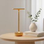Cordless Touch-Dimmed LED Lamp – Aluminum Design for Indoor Use, 48 Hours Battery, Weather Resistant