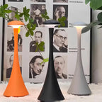 Touch Control Dimmable Lamp – Wireless Rechargeable Table Light for Bedside or Desk, Modern Style