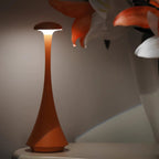 Touch Control Dimmable Lamp – Wireless Rechargeable Table Light for Bedside or Desk, Modern Style