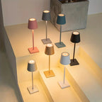Cordless Touch-Controlled Table Lamp – Stylish Design, 20-Hour Battery, Adjustable Brightness for Home/Office