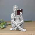Literary Charm Worm Figurine
