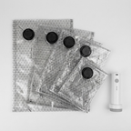 Travel Packing Set with Cordless Pump & Vacuum Storage Bags