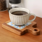 Chic Wooden Coaster Tray for Your Kitchen