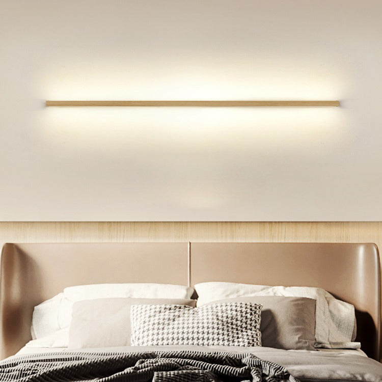 Modern LED Wall Sconce for Bathrooms and Vanities - Elegant Wooden Design