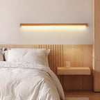 Modern LED Wall Sconce for Bathrooms and Vanities - Elegant Wooden Design