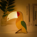 Wooden LED Night Light Table Lamp for Kids' Room Decoration