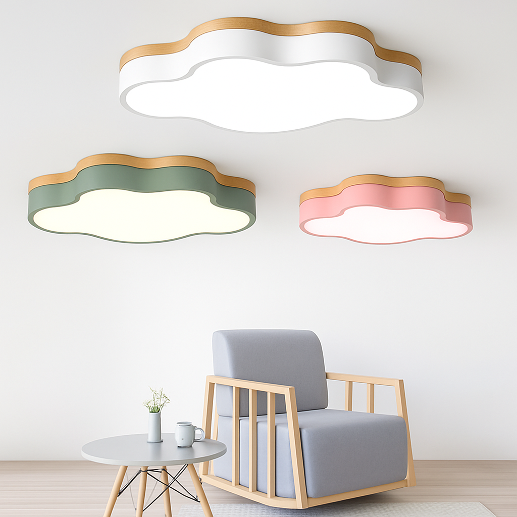 Natural Elegance LED Ceiling Fixture