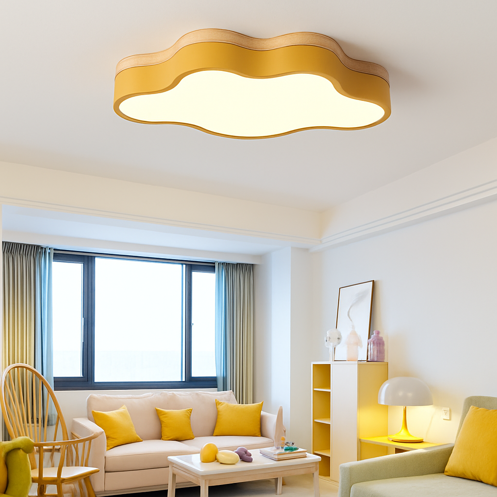 Natural Elegance LED Ceiling Fixture