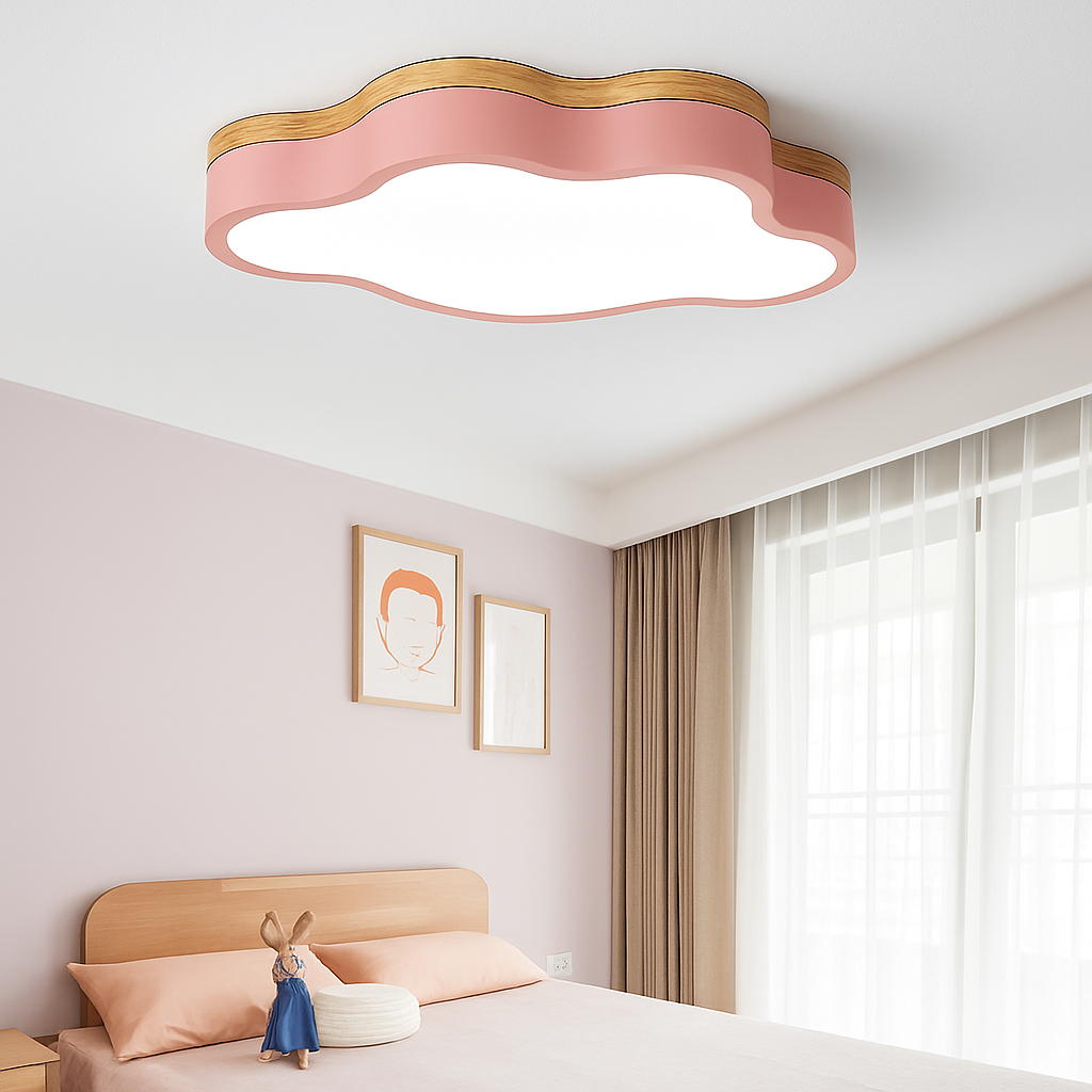 Natural Elegance LED Ceiling Fixture