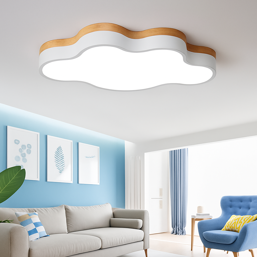 Natural Elegance LED Ceiling Fixture