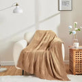 Cozy Weave Comfort Throw Blanket